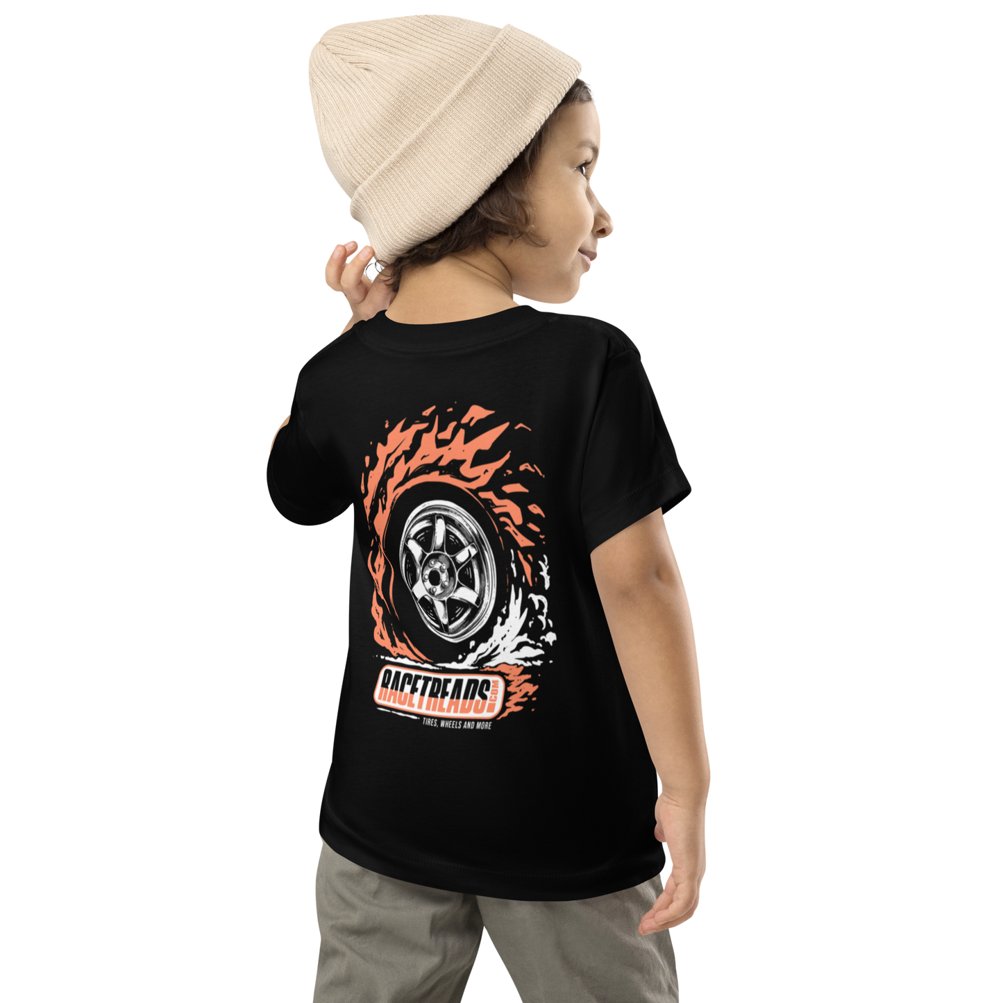 Tire on Fire Toddler T-Shirt