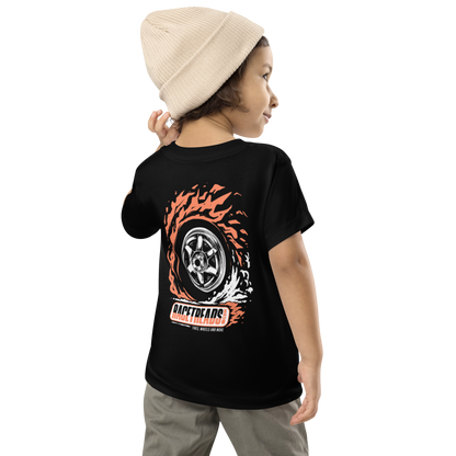 Tire on Fire Toddler T-Shirt